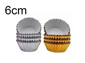 Pack 100 pirotines 7cm metalizados